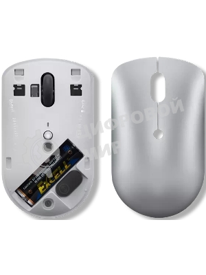 Мышь беспроводная Lenovo 540 светло-серый, 2400 dpi, радиоканал, USB-C, кнопки - 4