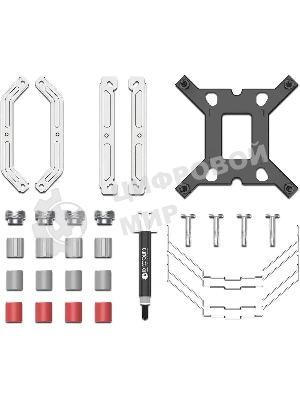 Устройство охлаждения(кулер) ID-Cooling SE-224-XTS Soc-AM5/AM4/1200/1700/1851 серебристый/черный 4-pin 29dB Al+Cu 220W 650gr Bulk (SE-224-XTS BULK)