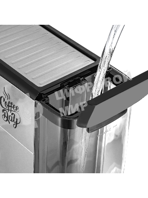 Кофеварка рожкового типа электрическая Endever Costa-1089, объем-1,2л, стальной/черный, мощность 1350 Вт, давление 20 бар