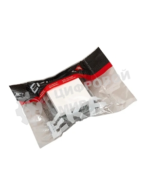 Механизм выключателя EKF UP1-SWW-11 одноклавишный, проходной, белый Эпика