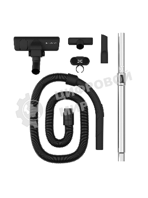 Пылесос Galaxy GL 6226 черный/синий, 320/2400 Вт, уборка сухая, пылесборник контейнер 2 л