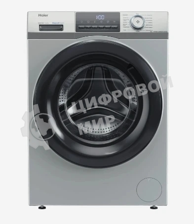 Стиральная машина Haier HW80-BP12929SE серебристый, загрузка фронтальная 8 кг, 1200 об/мин, класс A+++