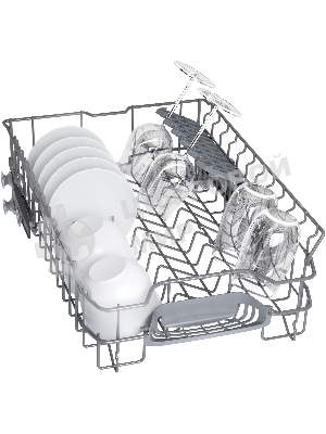 Посудомоечная машина Bosch SPS2HMI54Q, серебристая, 45 см, 10 компл., 43 дБ, класс A+