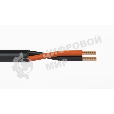 Кабель акустический 300 м, 14 AWG HighFlex, 4 мм2, диаметр 11мм, медь 120 x 0,2 мм, черный, бухта