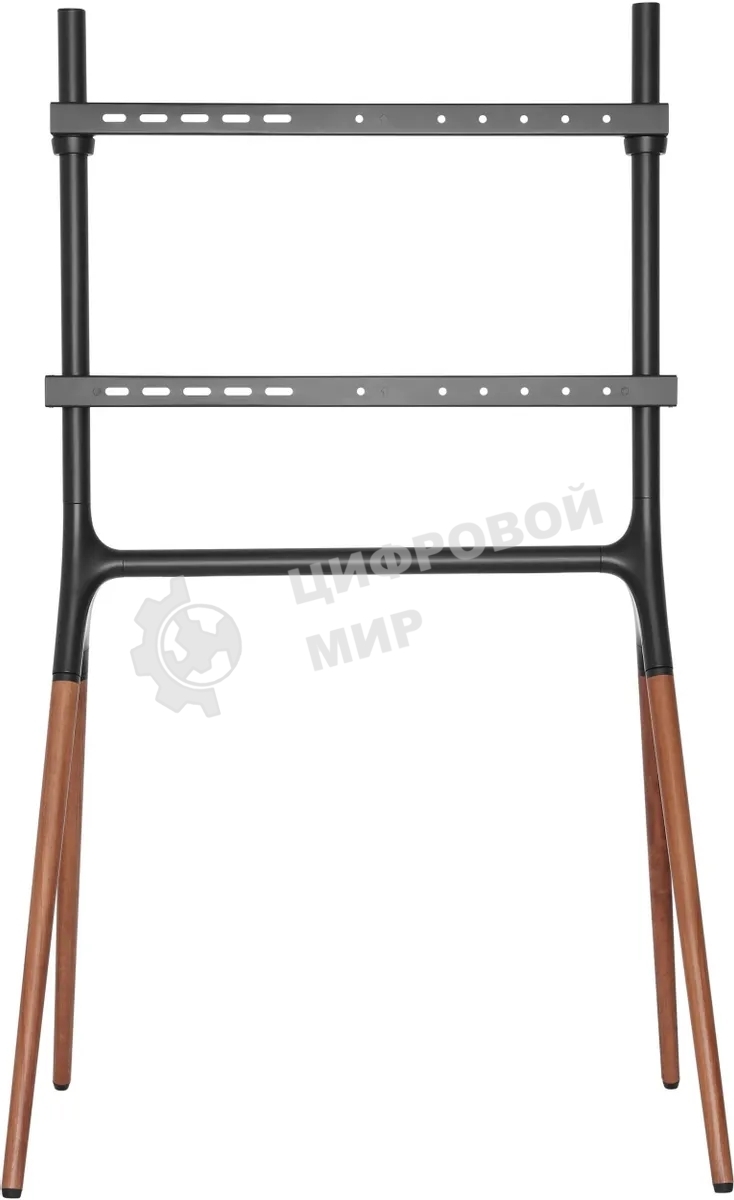 Подставка для телевизора Cactus CS-ST1247BKWN черный/орех, 49