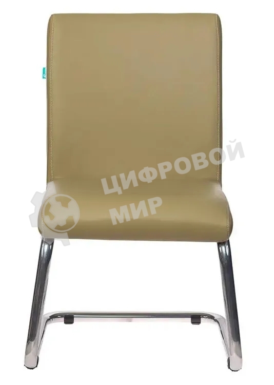 Кресло офисное Бюрократ CH-250-V зеленый искусственная кожа полозья