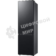 Холодильник Samsung RB38C7B4EB1/EF черный двухкамерный 276/114л морозилка снизу, No Frost