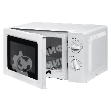 Микроволновая печь BBK 17MWS-781M/W белый, 17 л, 700 Вт, переключатели - поворотный механизм
