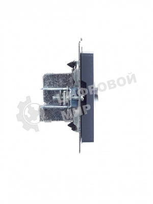 Розетка телевизионная проходная IEK BRITE РТВ10-0-БрМ маренго