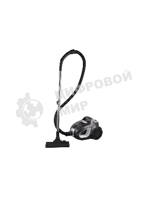 Пылесос Willmark VC-1865CY черно-серый, 380/1800 Вт, уборка сухая, пылесборник контейнер 2 л