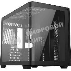 Компьютерный корпус Bloody BD-CC112 черный без БП mATX 9x120мм 2xUSB 3.0 audio bott PSU