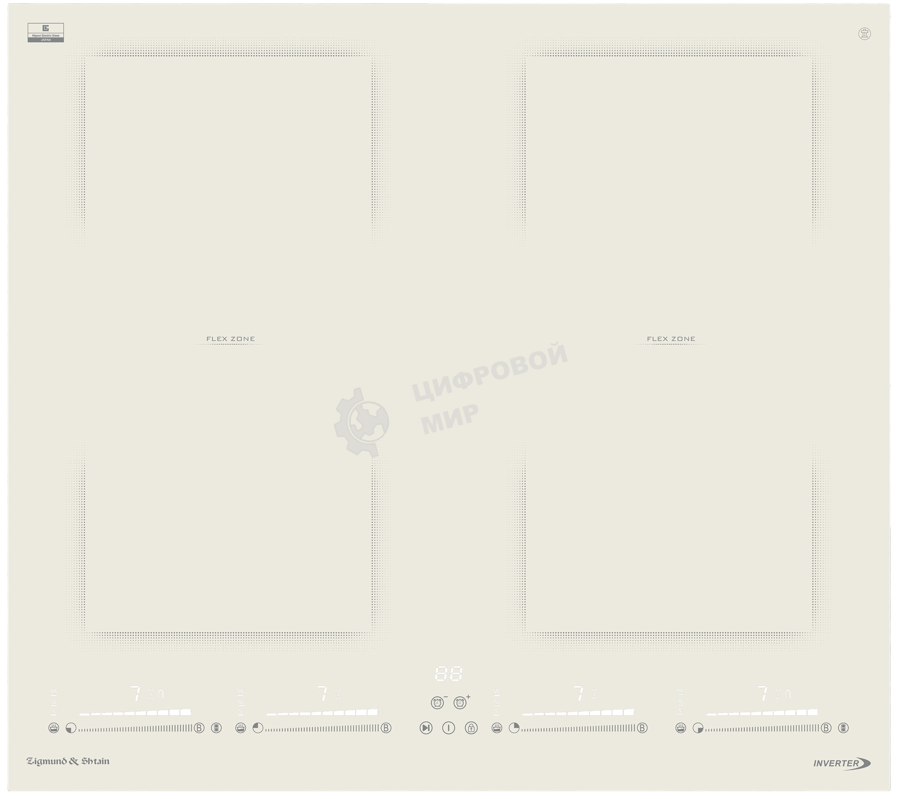 Варочная панель Zigmund & Shtain CI 69.6 I