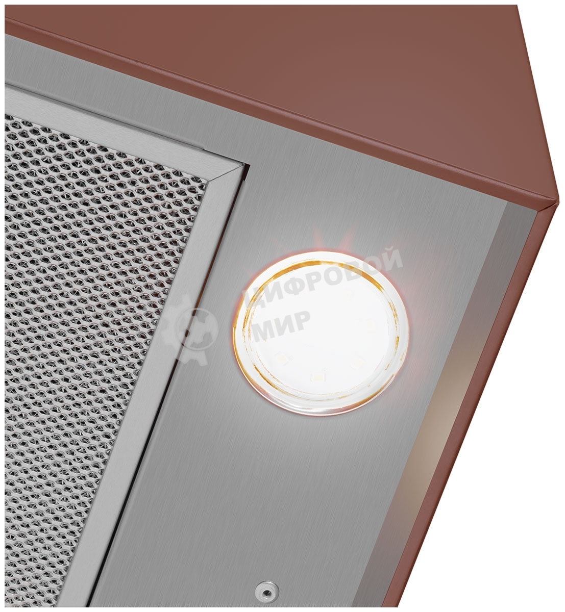 Вытяжка пристенная островная Maunfeld Bath 401 медный, 40 см, 1150 куб. м/ч, 52 дБ