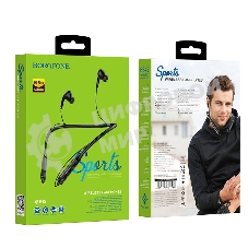 Наушники TWS Borofone BE45 черный, внутриканальные, Bluetooth, сенсорное управление, до 3 ч