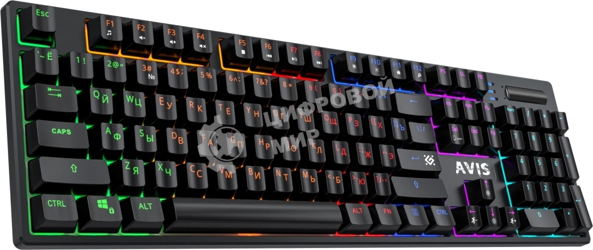 Клавиатура Defender Avis GK-312 проводная, USB Type-A, чёрный