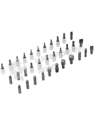 Набор инструментов Denzel 1/2