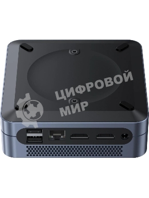Мини ПК Chuwi LarkBox S i3 1220P (1.5) 16Gb SSD 512Gb UHDG Win 11Pro GbitEth WiFi BT 90W серый/черный