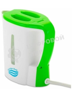 Чайник электрический Великие Реки Мая-1 бело-салатовый