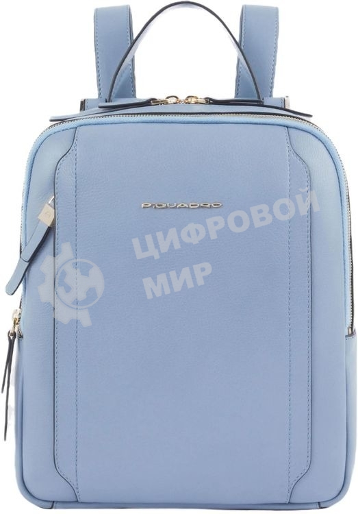 Рюкзак женский Piquadro Circle CA5566W92/AZ3 голубой кожа