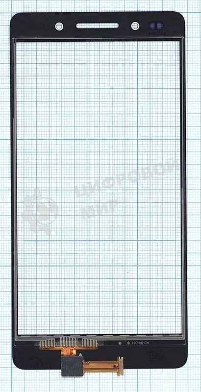 Сенсорное стекло (тачскрин) для Huawei Honor 7, белое