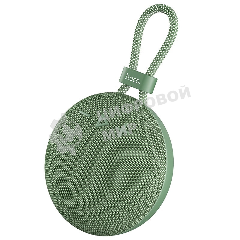 Портативная колонка круглая HOCO BS60 зеленый