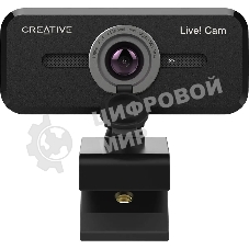 Веб-камера Creative Live! Cam Sync 1080p V2 1920x1080, 30 кадр/с, USB Type-A, микрофон, шторка приватности, универсальное крепление