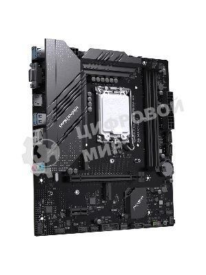 Материнская плата Maxsun Challenger B760M D5 WIFI, LGA 1700, Intel B760, 2xDDR5, 3xSATA, 2xM.2, 1xPCIe 4.0 x16, 1xPCIe 4.0 x1, 1xHDMI, 1xVGA, 1x 1Gb LAN, 2xUSB-A 3.2 Gen 1, 2xUSB-A 2.0, 3x3.5 мм, 5.1, mATX