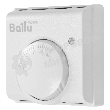 Комплект обогреватель инфракрасный Ballu BIH-GTW-0.5 + BMT-1 белый, 500 Вт, 10 м2, термостат