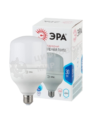 Лампа светодиодная ЭРА Б0027003 STD LED POWER T100-30W-4000-E27