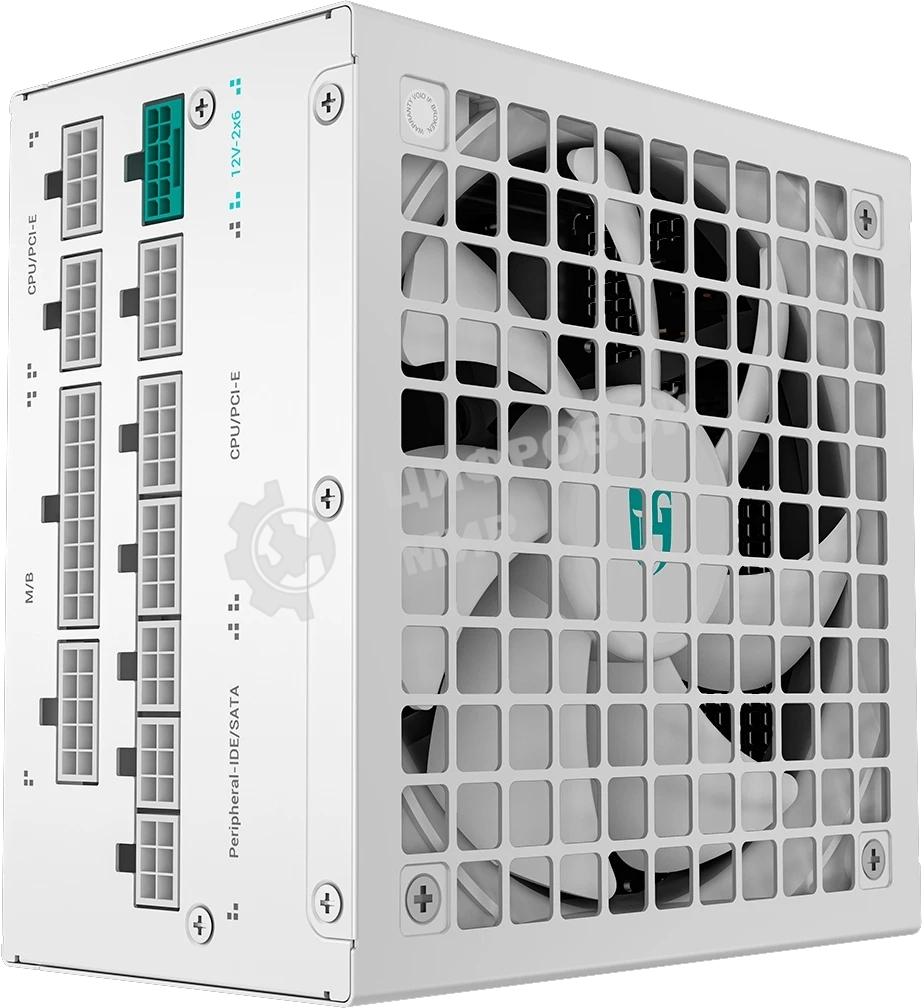 Блок питания Deepcool/GamerStorm PN1200M WH (ATX 3.1, 1200W, Full Cable Management, PWM 135мм fan, Active PFC, 80+ GOLD, Active PFC + Full Bridge SRC LLC + DC/DC, Gen5 PCIe, белый) RET