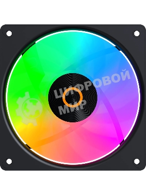Вентилятор для корпуса Ocypus Gaммa F12 Elite BK ARGB, 120x120x25мм, 4-PIN PWM, 600-1800 RPM, 26 DBA MAX, HYDRO BEARING