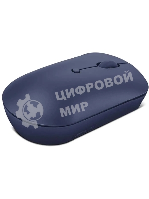 Мышь беспроводная Lenovo 540 темно-синий, 2400 dpi, радиоканал, USB-C, кнопки - 4