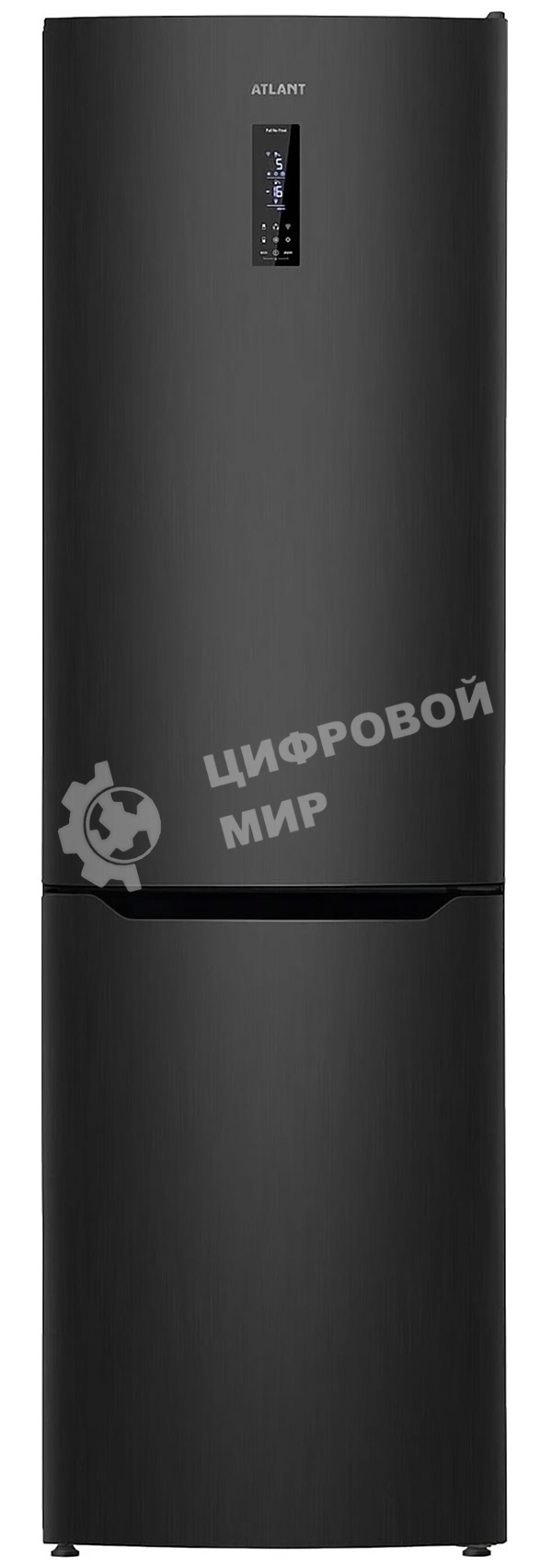 Холодильник Atlant 4624-159 NW черный двухкамерный 235/94 л морозилка снизу, No Frost
