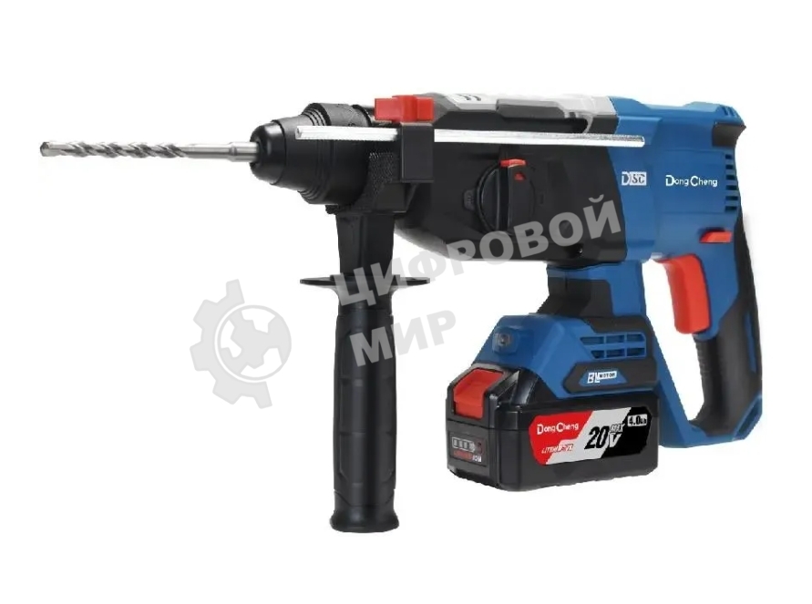 Перфоратор DongCheng DCZC02-26, SDS-plus, 20 В, 3,1 Дж, от аккумулятора