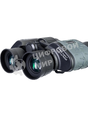 Бинокль Discovery 8-8x 40мм Flint 79582 черный/серый