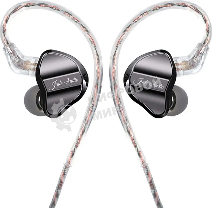 Проводные наушники FiiO JD1 черный, внутриканальные, Jack 3.5 мм