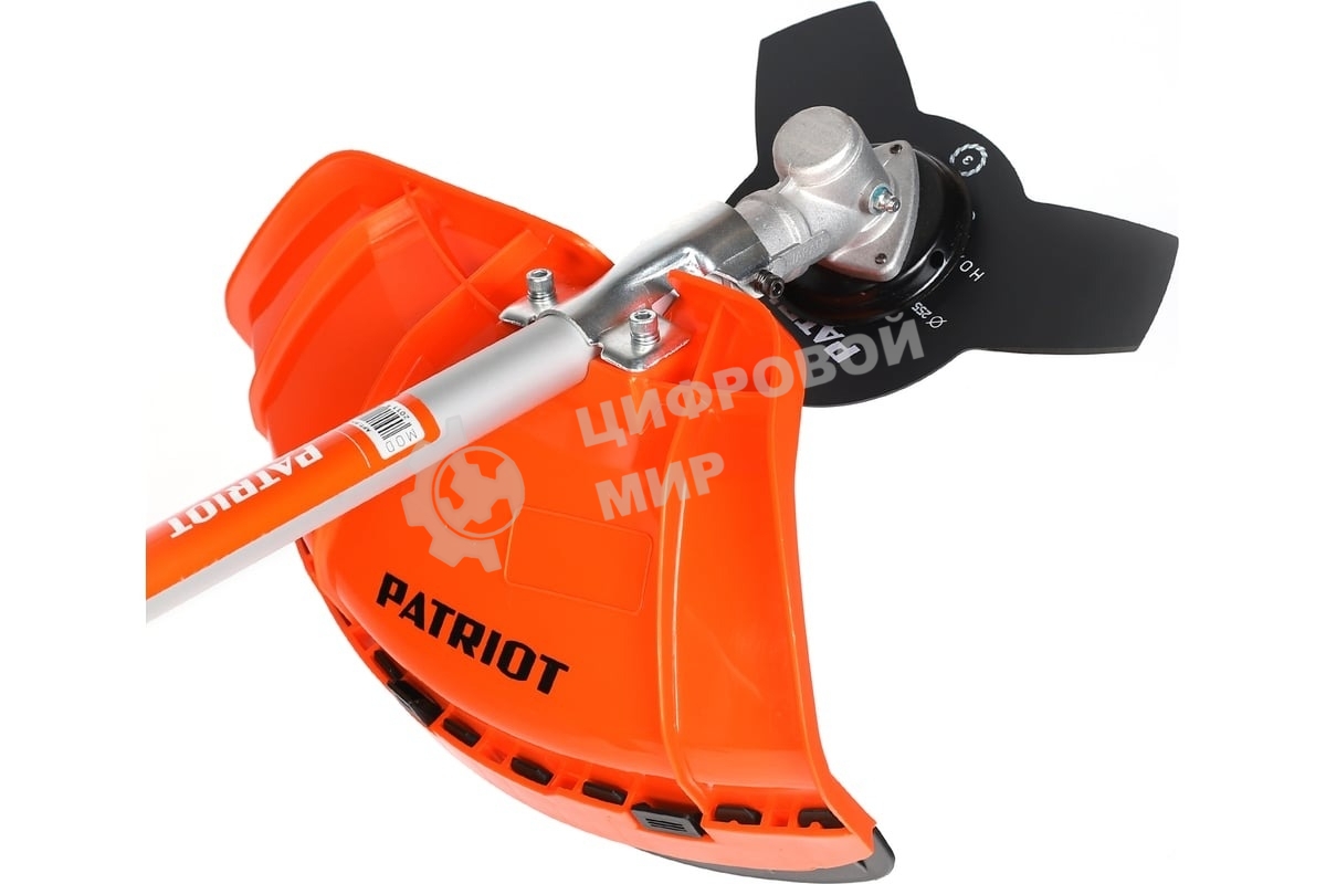 Триммер бензиновый Patriot PT 553 (1+1) 1840Вт 3л.с. реж.эл.:леска/нож