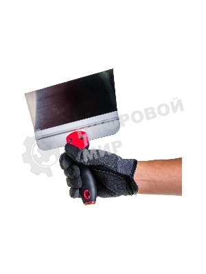 Шпатель Matrix фасадный из нержавеющей стали, 200 мм, двухкомпонентная рукоятка, широкое полотно