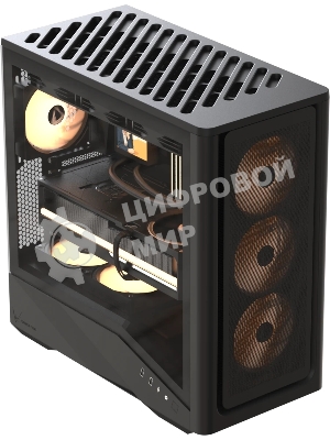 Компьютерный корпус Aerocool \ Formula V Line Air Power G9 DUO PA Black, ATX, TYPE-C*1, USB3.0*2, MESH/GLASS FRONT PANEL, FRONT 3x PERFORMANCE ARGB, REAR 1x PERFORMANCE ARGB