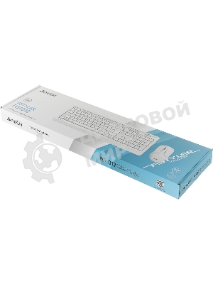 Комплект клавиатура+мышь A4Tech FStyler FG1012 беспроводной, USB, 1200 DPI, белый
