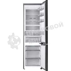 Холодильник Samsung RB38C7B4EB1/EF черный двухкамерный 276/114л морозилка снизу, No Frost