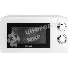 Микроволновая печь Starwind SMW3820 белый, 20 л, 700 Вт, переключатели - поворотный механизм