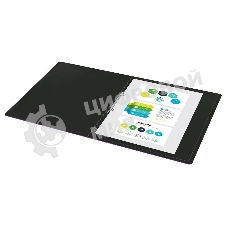 Папка на 2-х кольцах Бюрократ DeLuxe DL0740/2BBERRY A4 пластик 0.7мм кор.32мм черничный