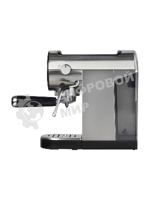 Кофеварка рожковая LEONORD LE-1749 (108134) черный/стальной, исп. кофе - молотый, 0,8 л, 1360 Вт, 20 бар