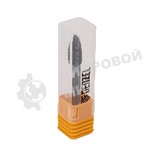 Борфреза по металлу Denzel твердосплавная, элипсообразная, тип-H, 8 мм