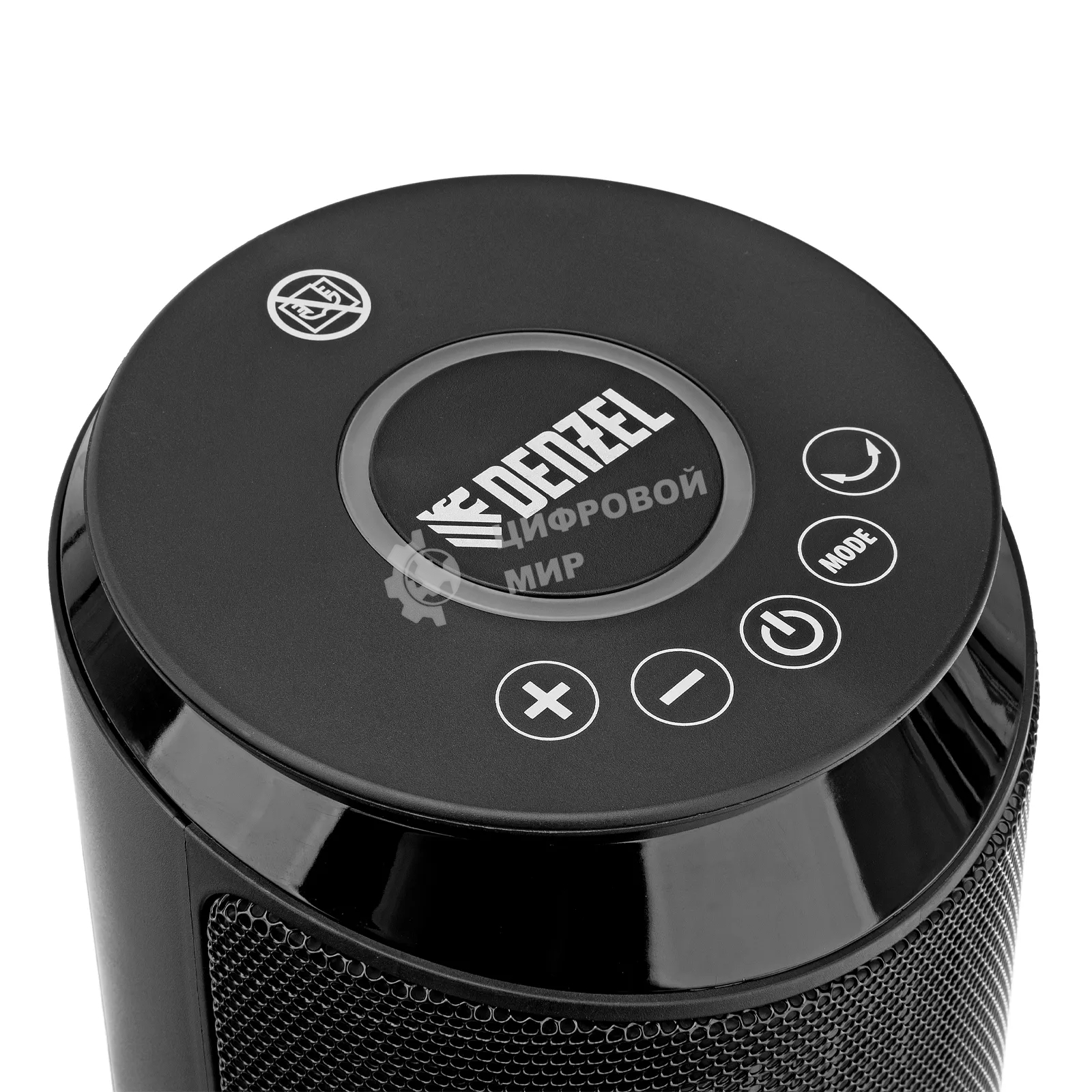 Тепловентилятор керамический Denzel DTFC-2000X, 1000/2000 Вт, 20 м2, 3 режима, пульт, Wi-Fi, термостат