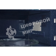 Микроволновая печь Samsung MS23DG4504ATBW нержавеющая сталь/черный, 23 л, 800 Вт, переключатели - сенсор, поворотный механизм