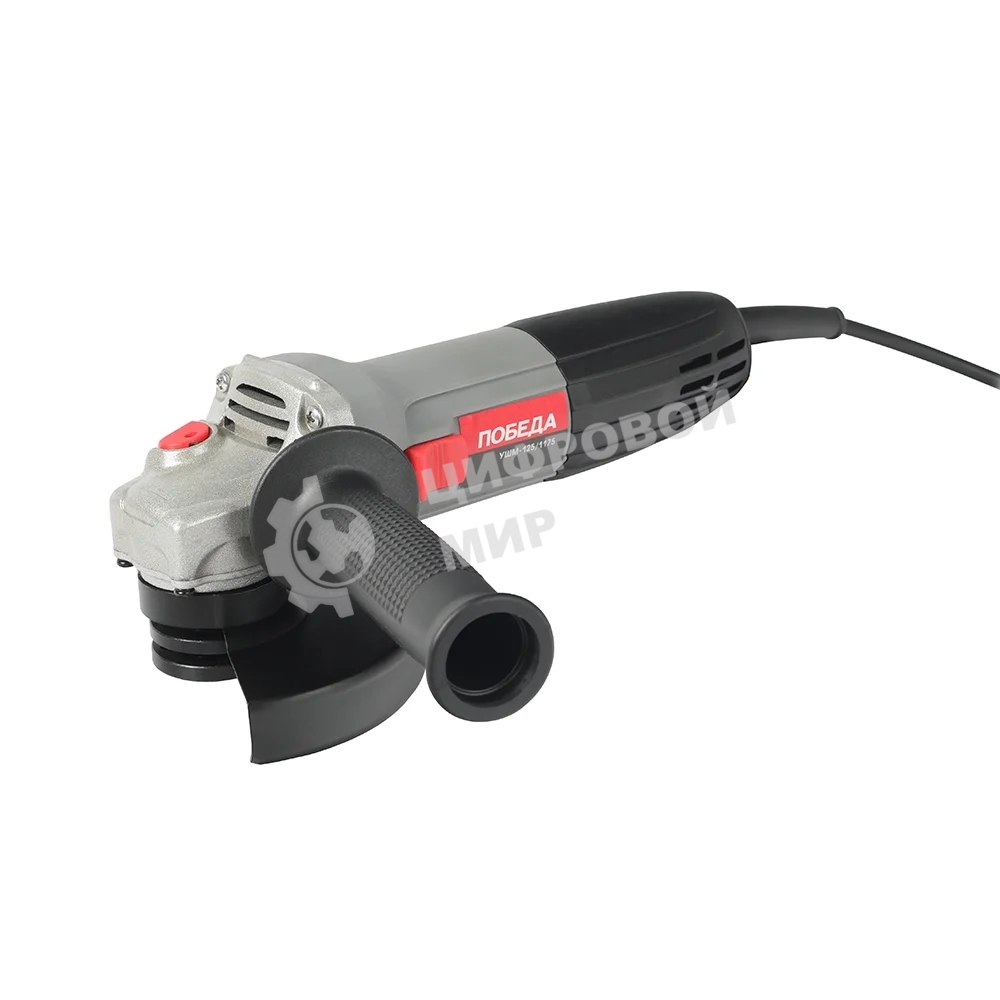 Угловая шлифовальная машина ПОБЕДА УШМ-125/1175 диск 125мм, 1175 Вт, коробка