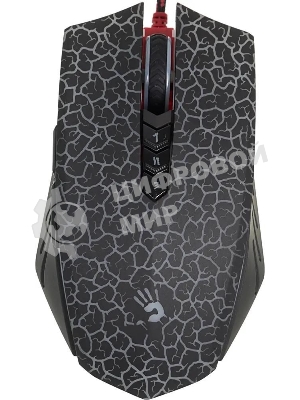Мышь проводная A4Tech Bloody A7 черный, 4000 dpi, USB, кнопки - 8