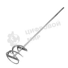 Миксер Сибртех для красок и штукатурных смесей, 100х600 мм, хвостовик SDS plus